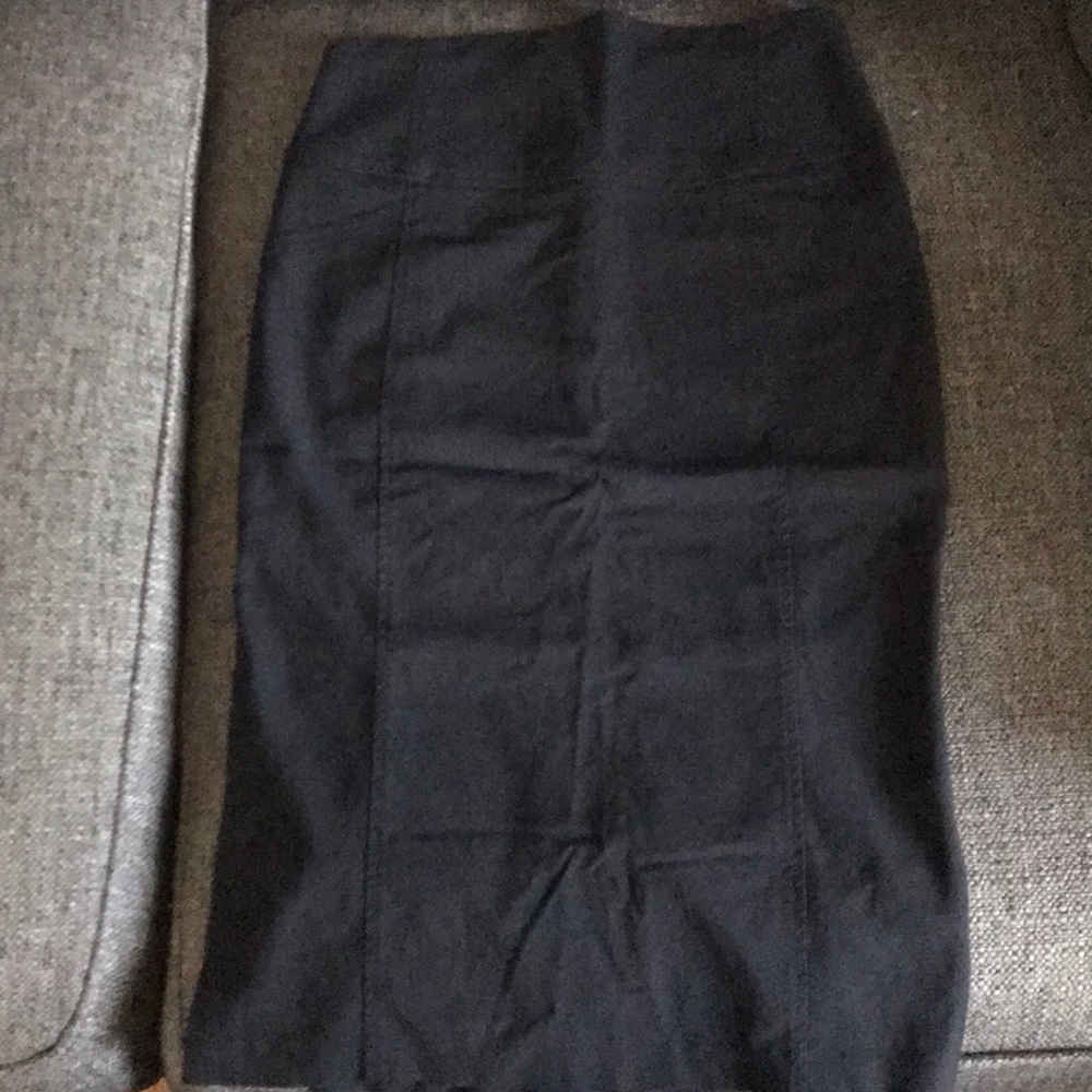 Black Express pencil skirt